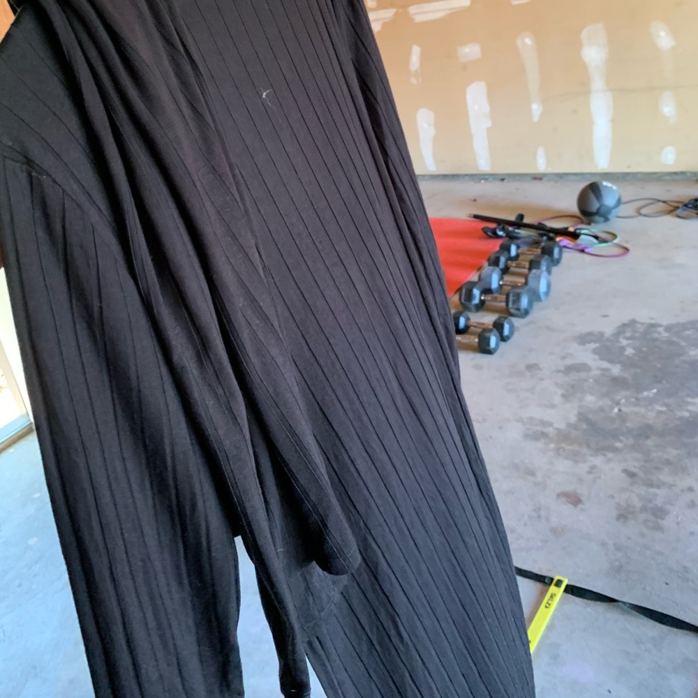 Black pant set
